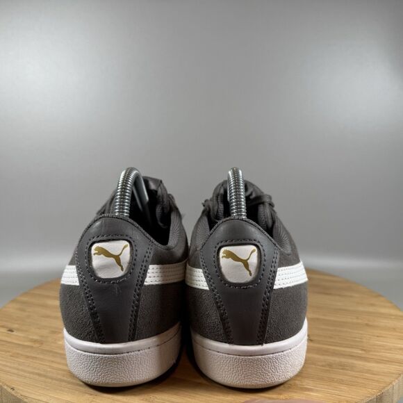 Puma Sneakers Womens Size 10 Gray Suede Vikky Low Top Casual Shoe 36262416 - Picture 4 of 8